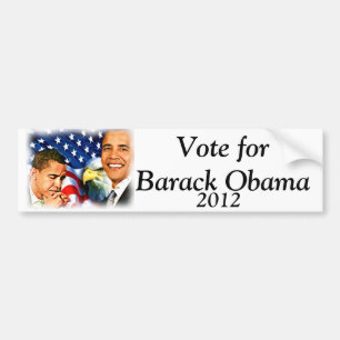 Adesivo Para Carro 44 e 45º Presidente Barack Obama_