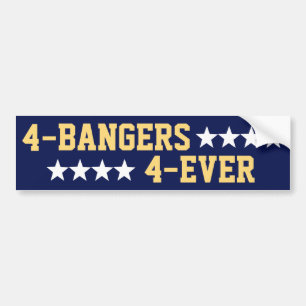 Adesivo Para Carro 4 Bangers 4 estrelas