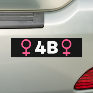 Adesivo Para Carro 4B Movimento Feminista