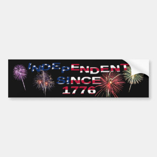 Adesivo Para Carro 4o de fogos-de-artifício de julho
