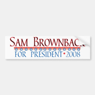 Adesivo Para Carro 4prez-brownback