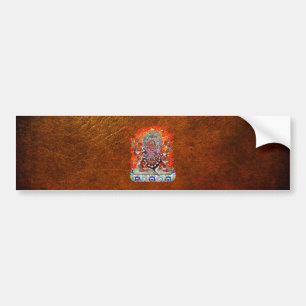 Adesivo Para Carro [500] Tibetano Thangka - Deidade Wrathful Hayagriv