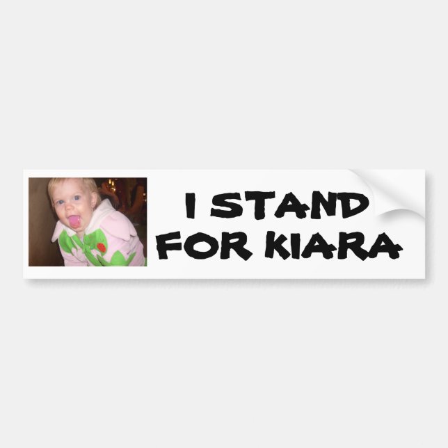 ADESIVO PARA CARRO 62, EU REPRESENTO, KIARA (Frente)