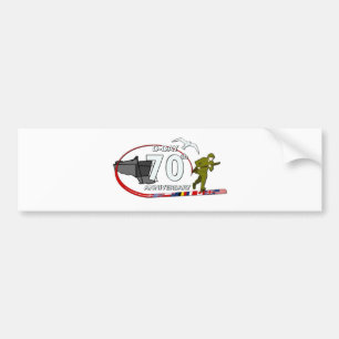 Adesivo Para Carro 70ème aniversário do Desembarque de Normandia