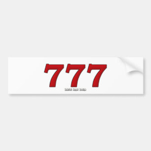 ADESIVO PARA CARRO 777