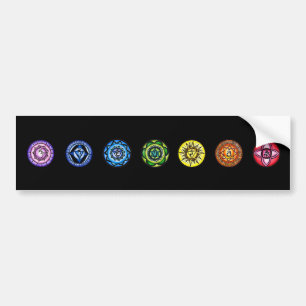 Adesivo Para Carro 7 Chakras