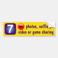 7 nenhumas partilhas das fotos, dos selfies, do