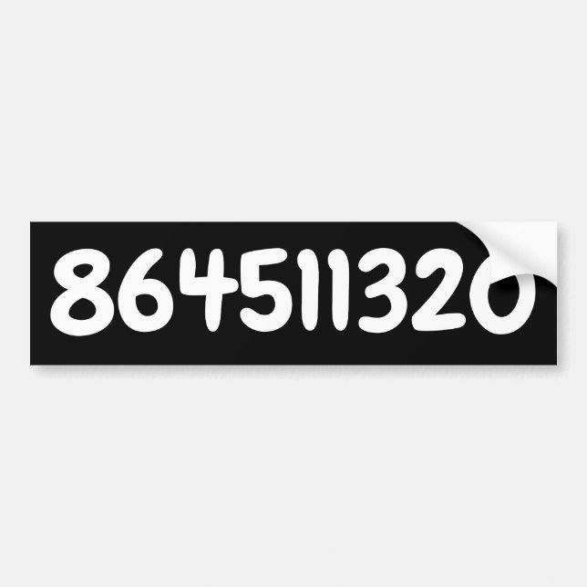 ADESIVO PARA CARRO 864511320 (Frente)