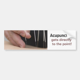 Adesivo Para Carro A acupunctura obtem ao ponto!