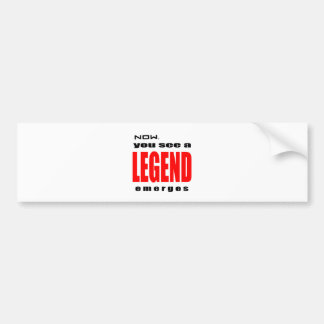 Adesivo Para Carro a admiração legendária da ação da legenda