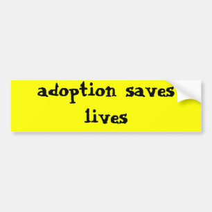 Adesivo Para Carro a adopção salvar vidas