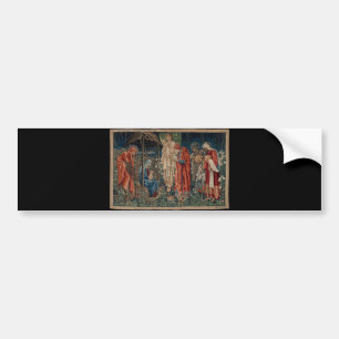 Adesivo Para Carro A Adoração do Magi (por Edward Burne-Jones)