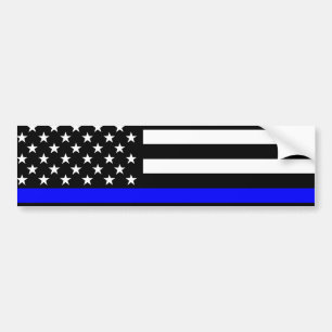 Adesivo Para Carro A bandeira gráfica fina simbólica de Blue Line