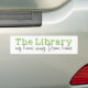 Adesivo Para Carro A biblioteca: Minha casa afastada (On Car)