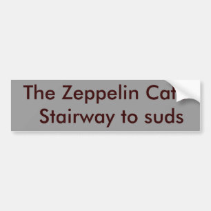 Adesivo Para Carro A escadaria do café do zepelim aos Sul