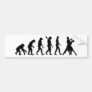 Adesivo Para Carro A evolução foxtrot dança