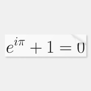 Adesivo Para Carro A fórmula de Euler