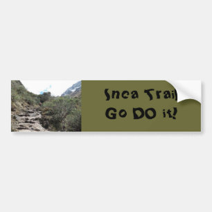 Adesivo Para Carro A FUGA GO do INCA FÁ-LO Bumpersticker