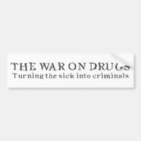 A guerra em drogas - transformando o doente em