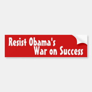 Adesivo Para Carro A guerra no sucesso, resiste Obama