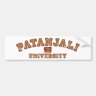Adesivo Para Carro A ioga fala: Universidade de Patanjali