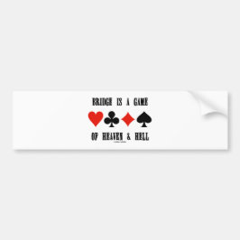 Adesivo Para Carro A ponte é um jogo do céu & do inferno (os ternos