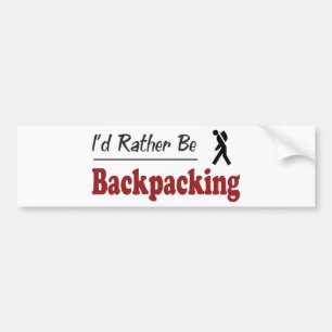 Adesivo Para Carro A preferencialmente Backpacking