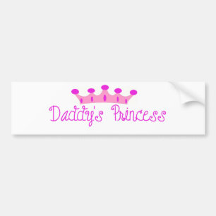 Adesivo Para Carro A princesa do pai