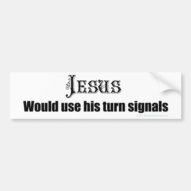 Adesivo Para Carro A Pro-Volta sinaliza a etiqueta (Frente)