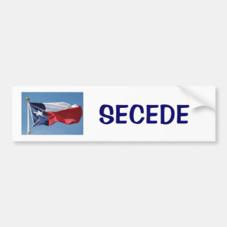 Adesivo Para Carro a texas-bandeira, SECEDE