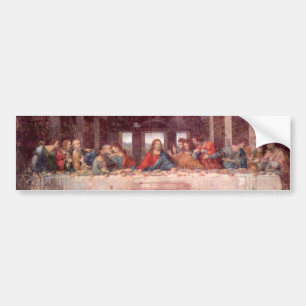 Adesivo Para Carro A última ceia por Leonardo da Vinci, renascimento