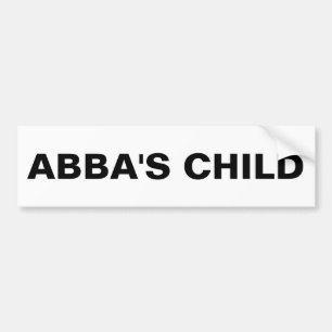 Adesivo Para Carro "Abba's Child"