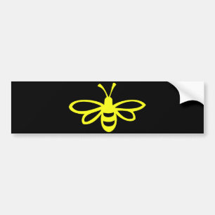 Adesivo Para Carro Abelha (citrina)