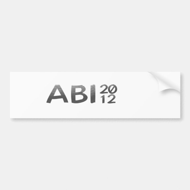 ADESIVO PARA CARRO ABI 2012 (Frente)