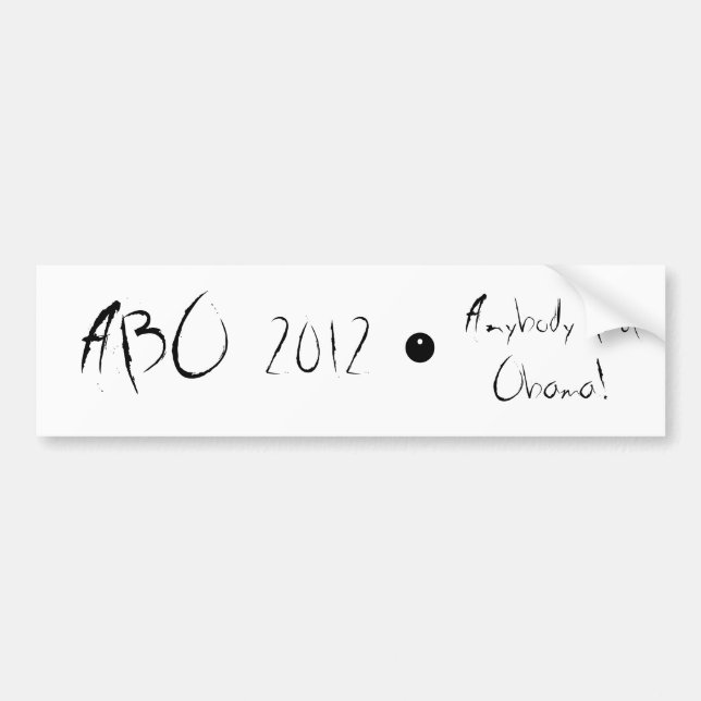 ADESIVO PARA CARRO ABO 2012 (Frente)