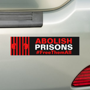 Adesivo Para Carro Abolir Prisões Libertando Todos Os Autocolantes
