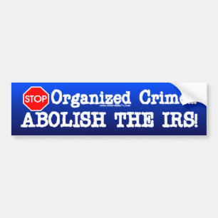 Adesivo Para Carro Abolish the IRS!