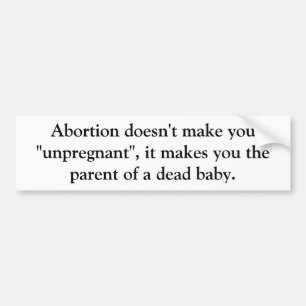 Adesivo Para Carro Aborto