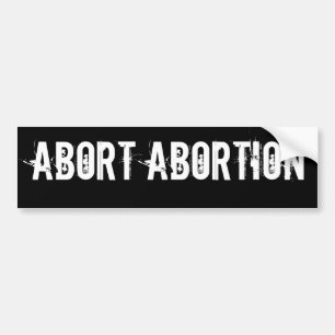 ADESIVO PARA CARRO ABORTO DO ABORTO