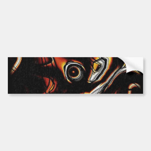 Adesivo Para Carro Abstrato Art Bumper Sticker