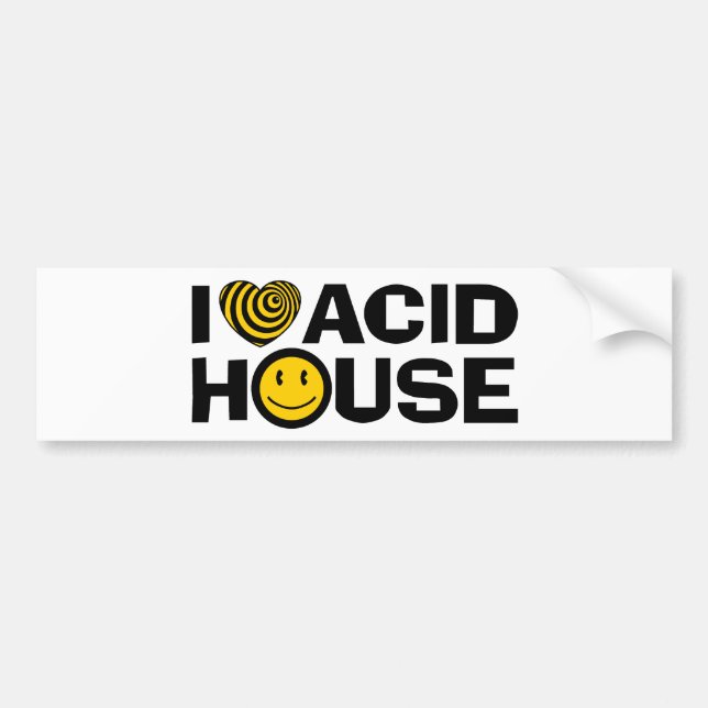 Adesivo Para Carro Acid House (Frente)