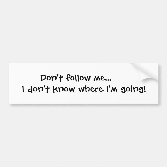 Adesivo Para Carro Aconselhamento Sage Bumper Sticker (Frente)