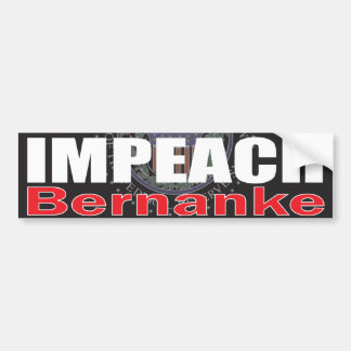 Adesivo Para Carro Acuse Bernanke