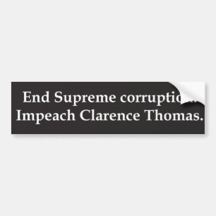 Adesivo Para Carro Acuse Clarence Thomas