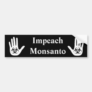 Adesivo Para Carro Acuse Monsanto