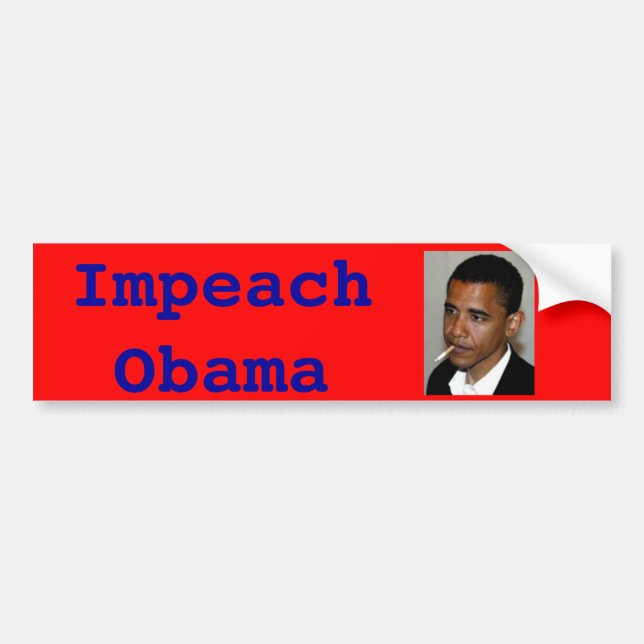 Adesivo Para Carro Acuse Obama (Frente)