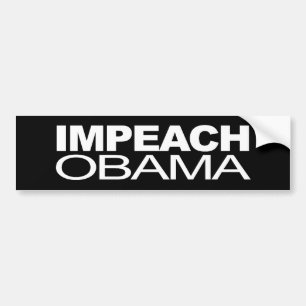 ADESIVO PARA CARRO ACUSE OBAMA