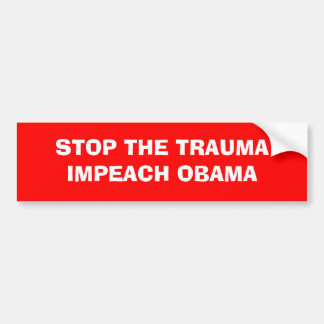 ADESIVO PARA CARRO ACUSE OBAMA