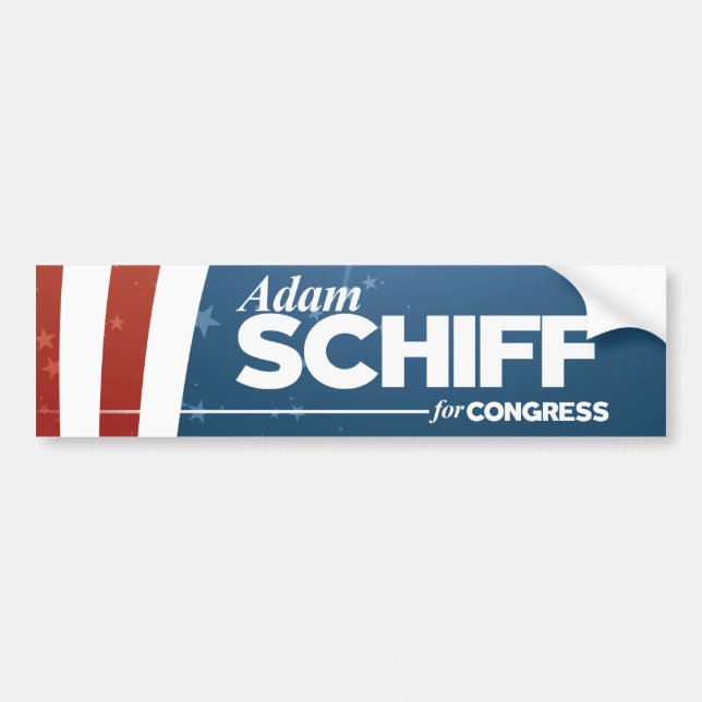 Adesivo Para Carro Adam Schiff (Frente)