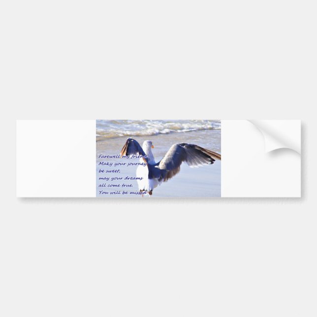 Adesivo Para Carro Adeus. (Frente)